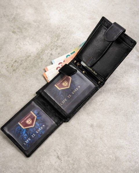 Zestaw portfel i brelok Peterson w firmowym pudełku