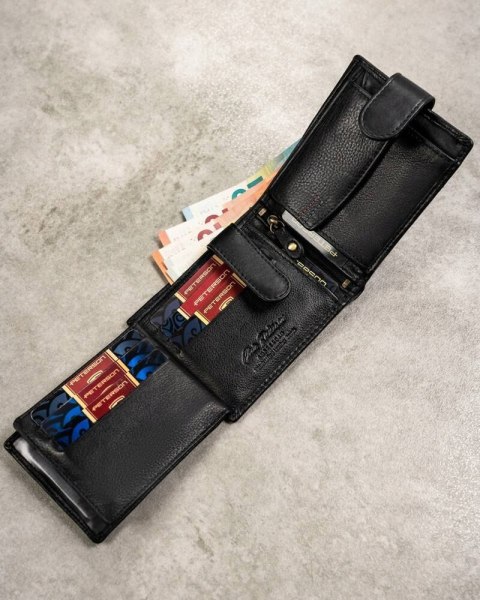 Zestaw portfel i brelok Peterson w firmowym pudełku