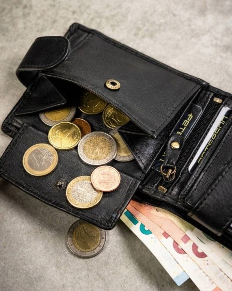 Zestaw portfel i brelok Peterson w firmowym pudełku