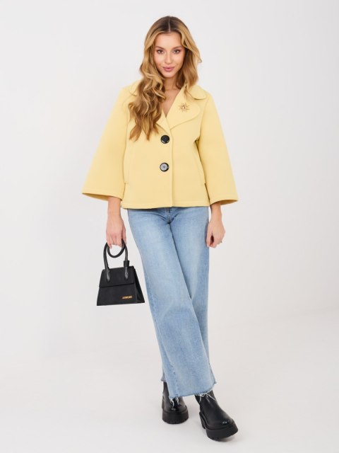 Kurtka IT-KR-FL8159-1.29 jasny żółty