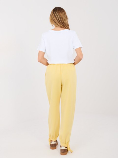 Spodnie MI-SP-P6845.68 jasny żółty