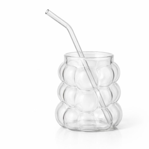 Szklanka 350ml Bubble 1 szt do kawy latte drinków SZK197