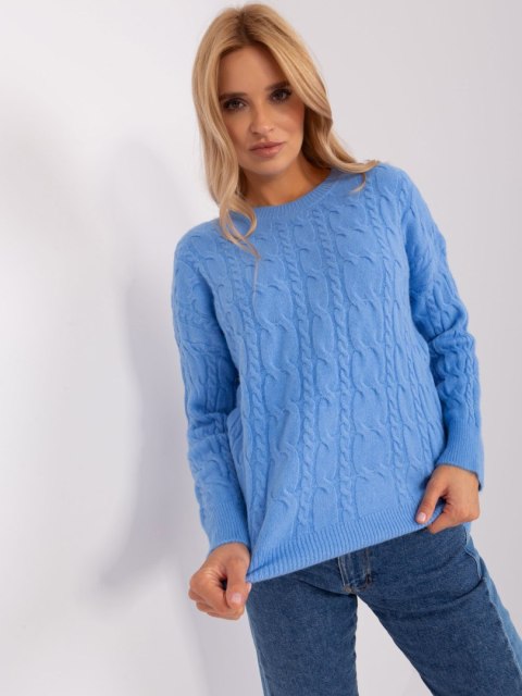 Sweter AT-SW-2335.27 niebieski