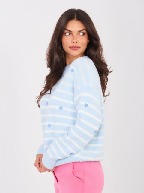 Sweter PM-SW-J021.75 jasny niebieski