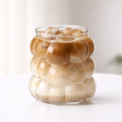 Designerska szklanka Bubble 350 ml – nowoczesny kształt