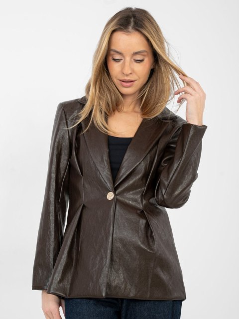 Marynarka IT-MA-FL10090.81 ciemny brązowy L/XL