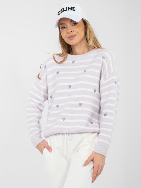 Sweter PM-SW-J021.75 jasny fioletowy
