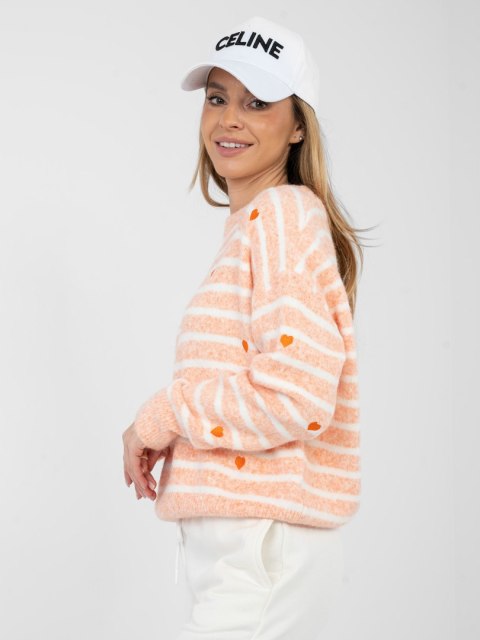 Sweter PM-SW-J021.75 pomarańczowy