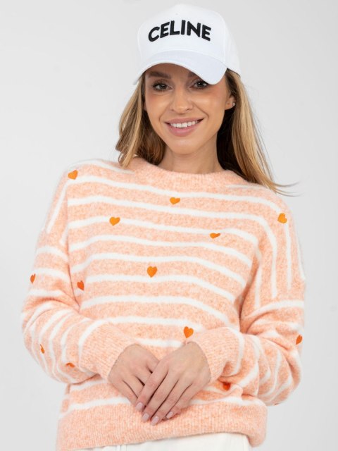 Sweter PM-SW-J021.75 pomarańczowy