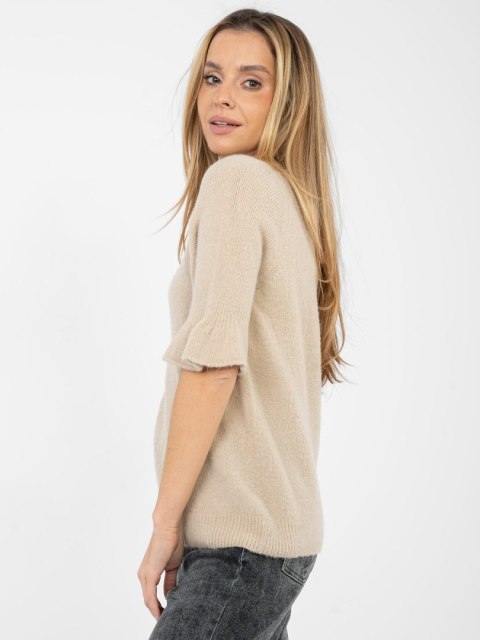 Sweter MI-SW-1901.66 beżowy