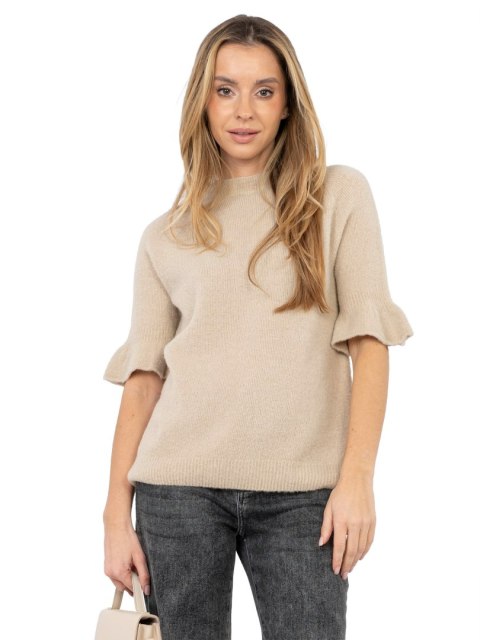 Sweter MI-SW-1901.66 beżowy