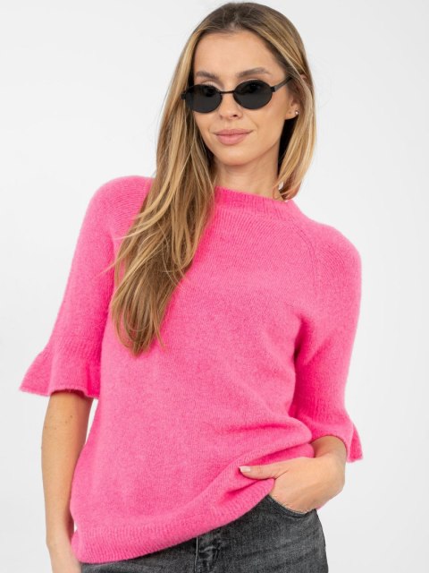 Sweter MI-SW-1901.66 ciemny różowy