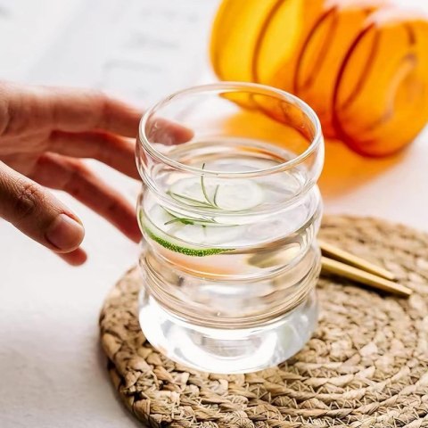 Szklanka 350ml Bubble 1 szt do kawy latte long drinków SZK37POJ