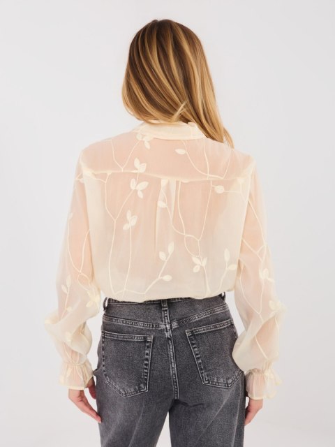 Koszula LK-KS-510104.98 beżowy S/M