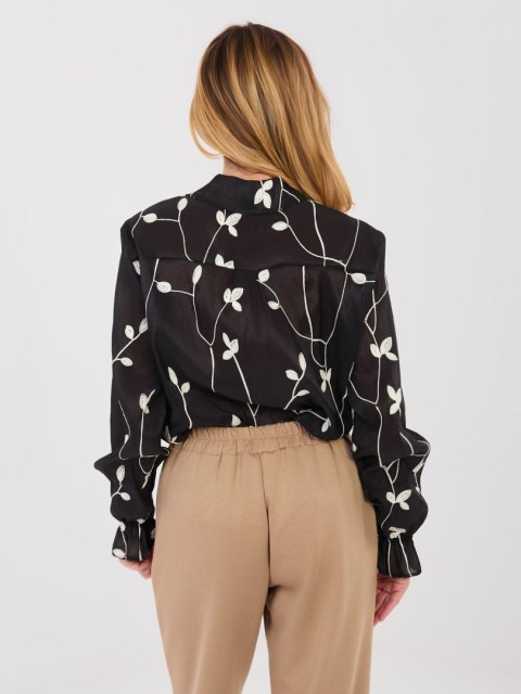 Koszula LK-KS-510104.98 czarny S/M