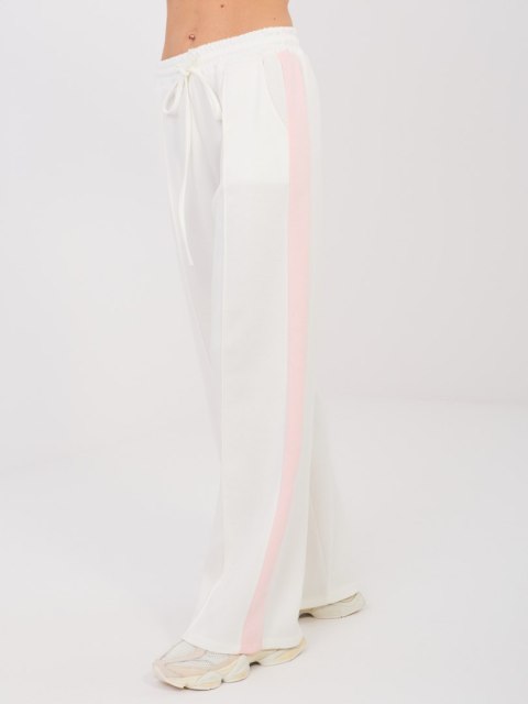 Wygodny komplet damski ecru na co dzień i spacer RUE PARIS