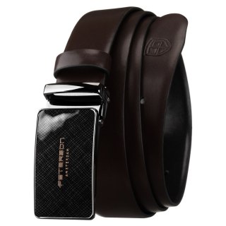 Zestaw prezentowy dwustronny pasek skórzany Peterson + 2 klamry