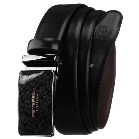 Pasek skórzany męski Peterson w eleganckim pudełku prezentowym