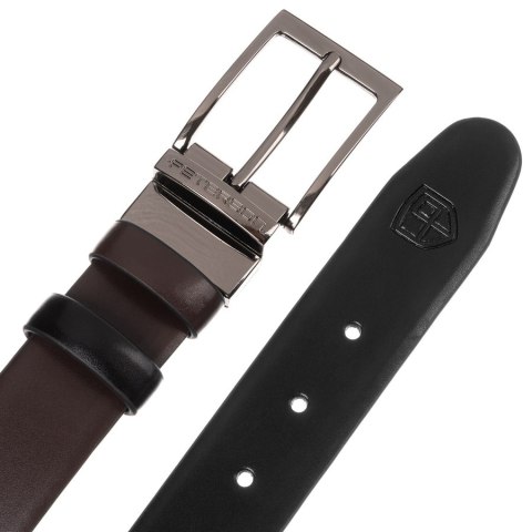 Klasyczny pasek do spodni męskich Peterson zestaw