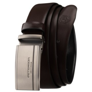 Zestaw prezentowy dwustronny pasek skórzany Peterson + 2 klamry