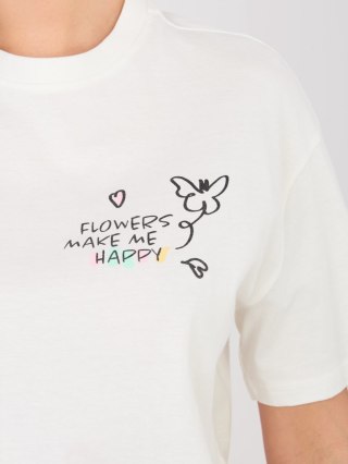 T-shirt D12022AH02645AA biały XL