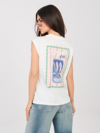 T-shirt D12022M02769B biały S