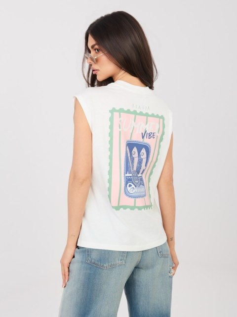 T-shirt D12022M02769B biały S