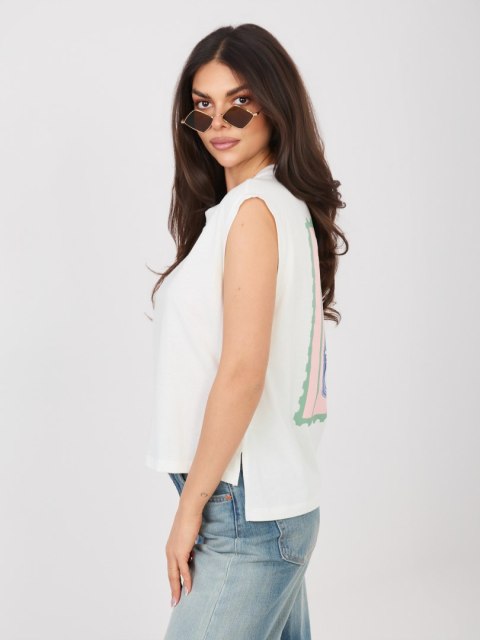 T-shirt D12022M02769B biały S