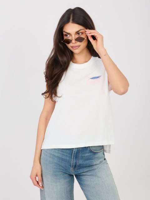 T-shirt D12022M02769B biały S
