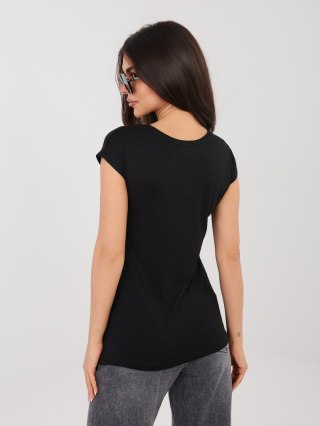 T-shirt D12041AH02570C czarny L