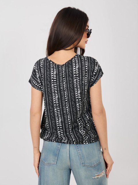 T-shirt D12110M02646F czarny XXL