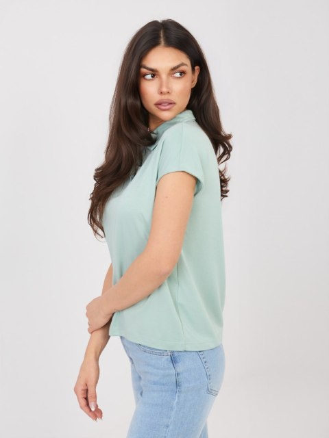 T-shirt D17029M02856A pistacjowy M