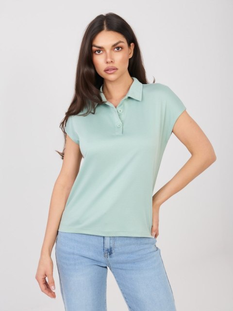 T-shirt D17029M02856A pistacjowy S
