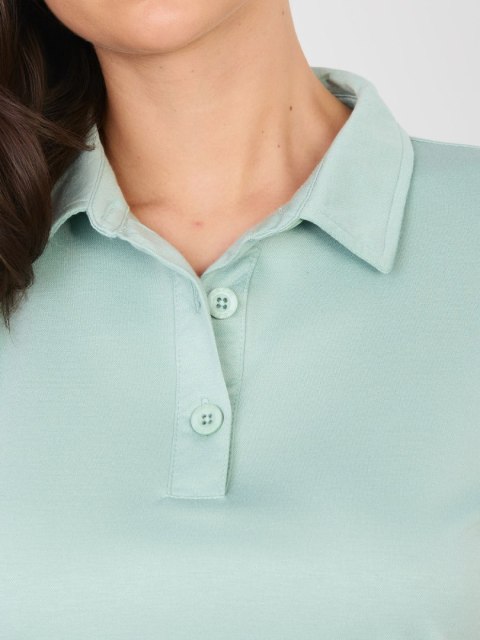 T-shirt D17029M02856A pistacjowy S