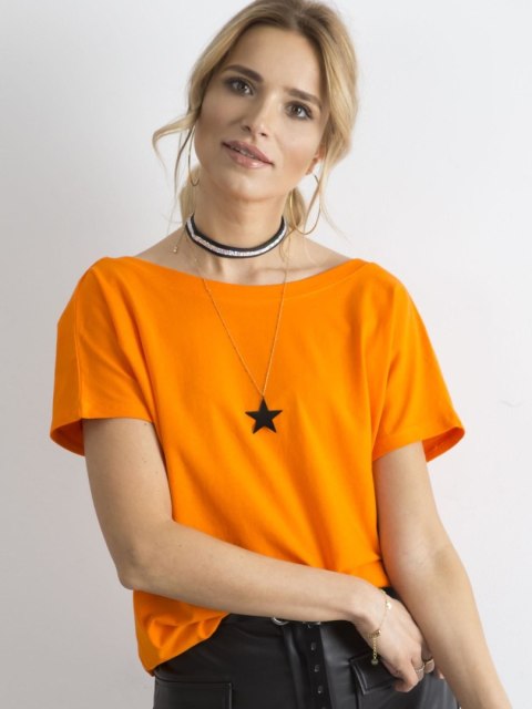 T-shirt-RV-TS-4662.26P-pomarańczowy