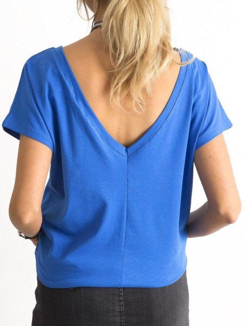 T-shirt-RV-TS-4662.35P-ciemny niebieski