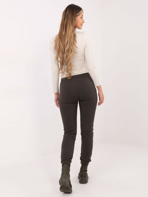 Spodnie dresowe-RV-DR-5040.02X-ciemny khaki