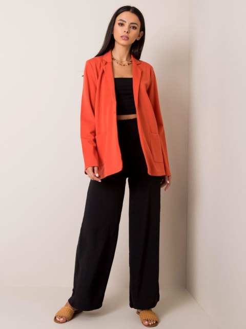 Marynarka-D17008Z43380A-ciemny pomarańczowy