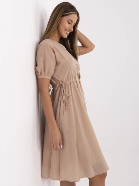 Sukienka-217-SK-25663.02-beżowy