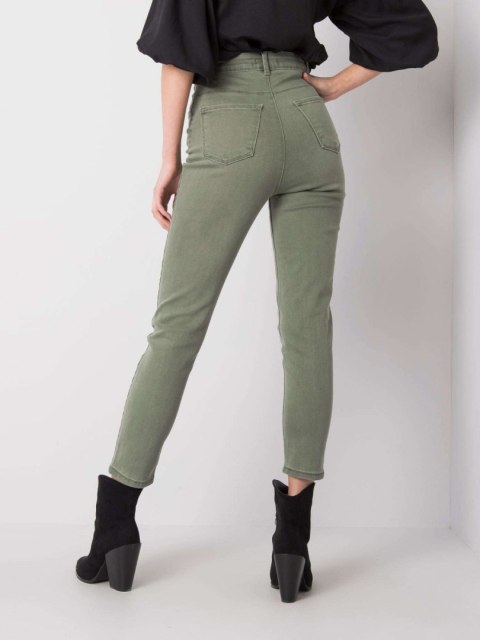 Spodnie jeans-319-SP-6056.43-khaki