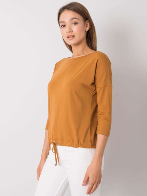 Bluzka-RV-BZ-4691.37P-jasny brązowy