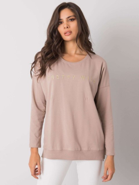 Bluzka-RV-BZ-7193.13P-ciemny bezowy