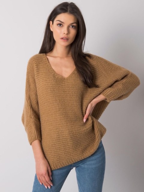 Sweter-TW-SW-BI-J1001.06-camelowy