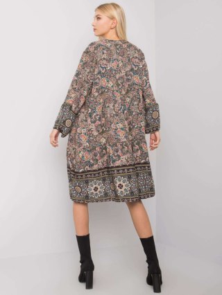 Sukienka-TW-SK-BI-5S0118B.25-khaki