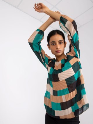 Bluzka-DHJ-BZ-8643.38P-ciemny zielony