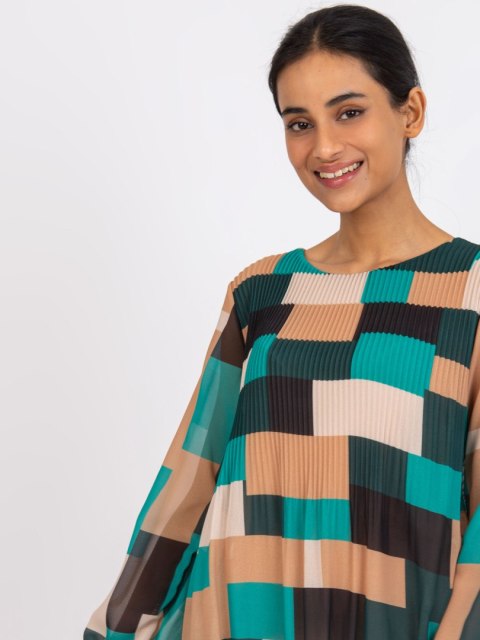 Bluzka-DHJ-BZ-8643.38P-ciemny zielony