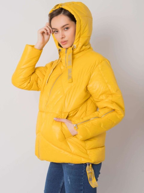 Kurtka-D50048Y44495A3-żółty