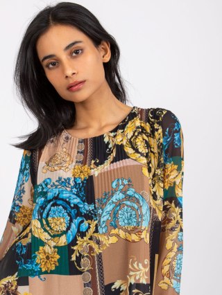 Bluzka-DHJ-BZ-8643-3.65P-czarno-beżowy