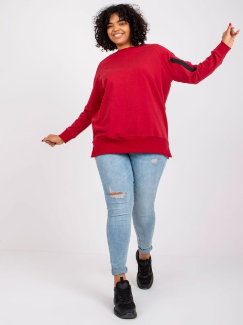 Tunika-RV-TU-7158.76P-ciemny czerwony