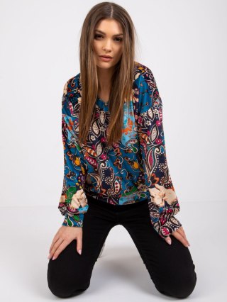 Bluzka-DHJ-BZ-6033-2.46P-ciemny niebieski